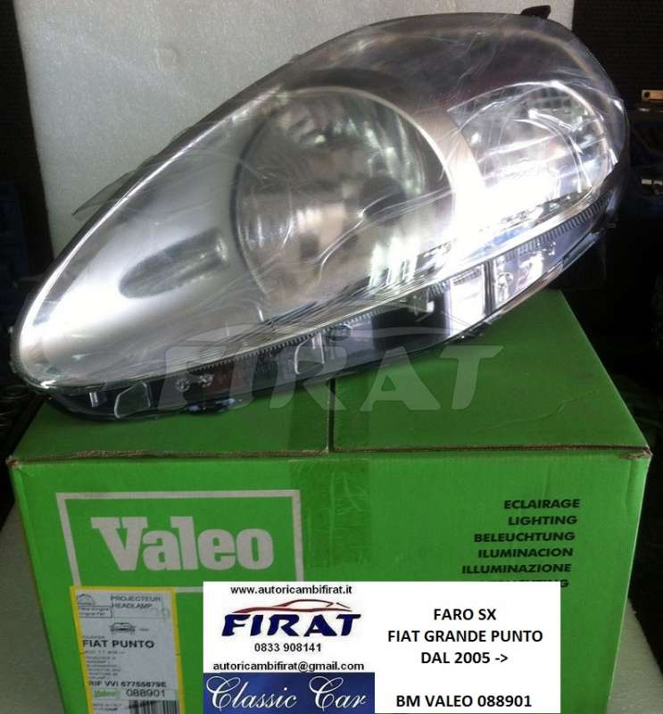 FARO FIAT GRANDE PUNTO SX 088901